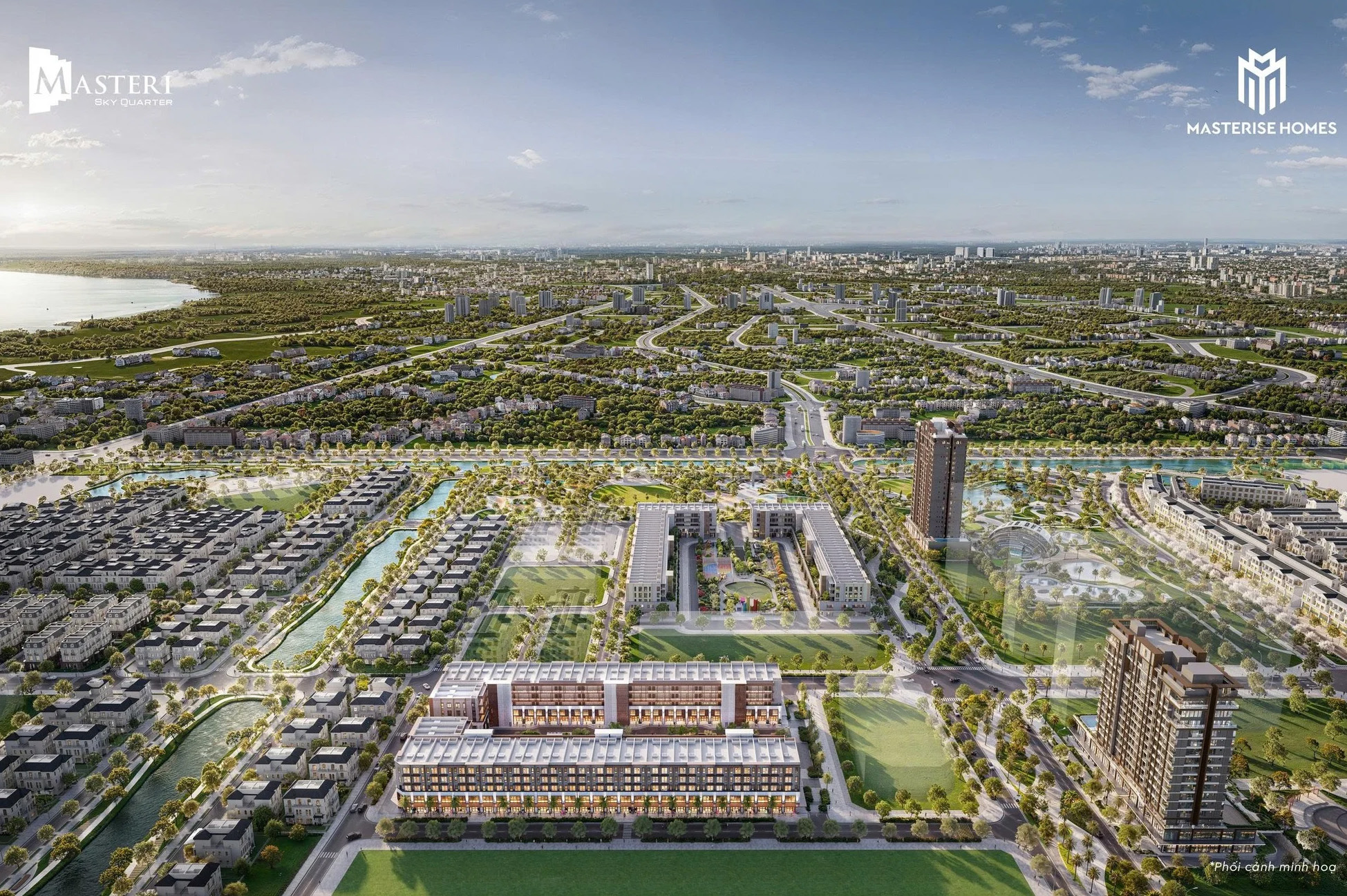 Masteri Sky Quarter tổ hợp căn hộ cao cấp & thương mại dịch vụ Vinhomes Wonder City