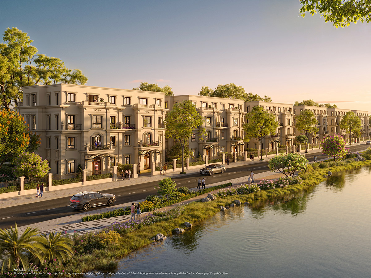 Bán biệt thự Vinhomes Wonder City Đan Phượng, BM-90: 228m2, biệt thự VIEW SÔNG, COMPOUND khép kín