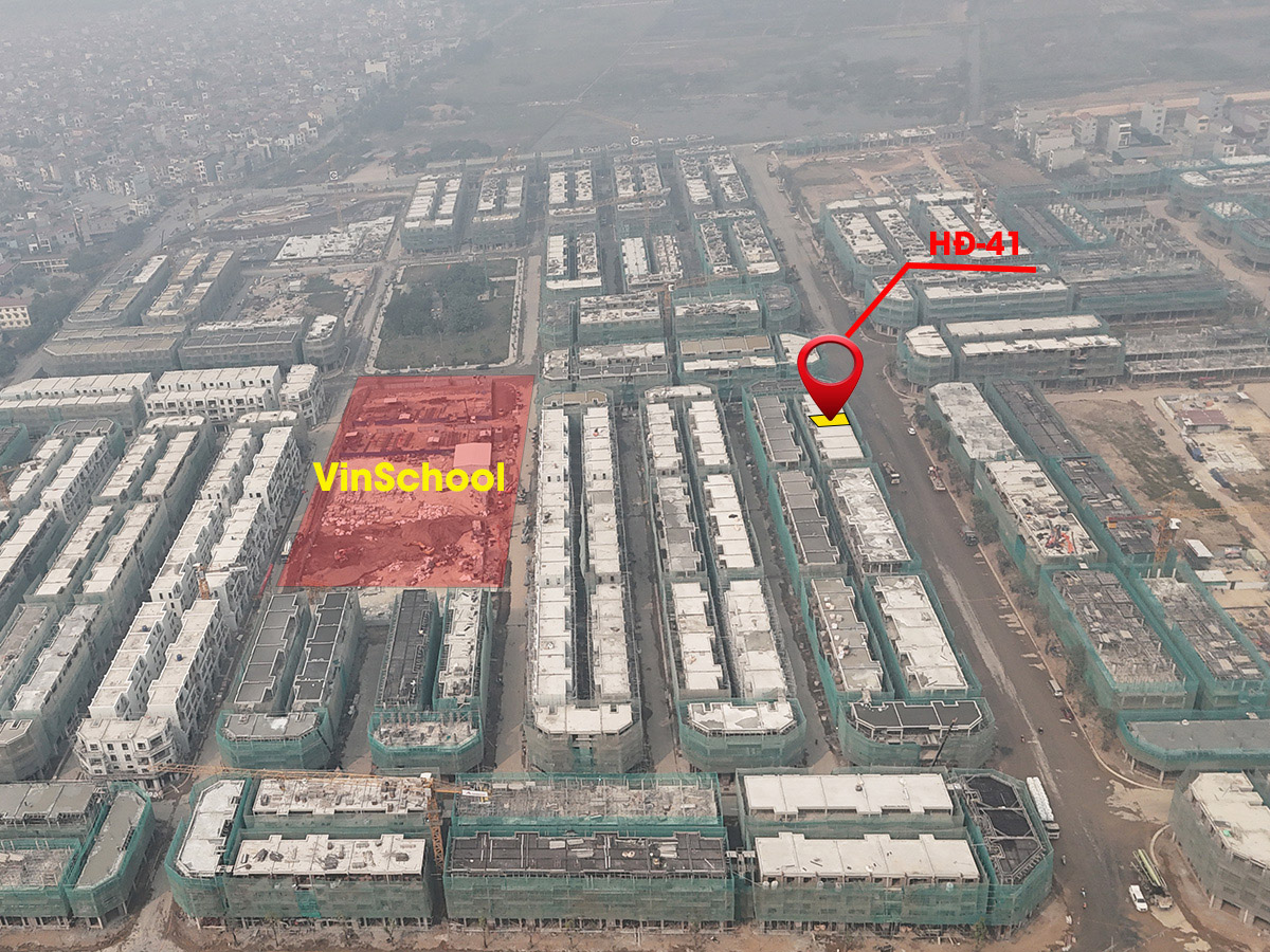 Bán liền kề Vinhomes Đan Phượng - Siêu phẩm mặt đường 30m, HĐ-41: 128m2, Cơ hội đầu tư không thể bỏ lỡ