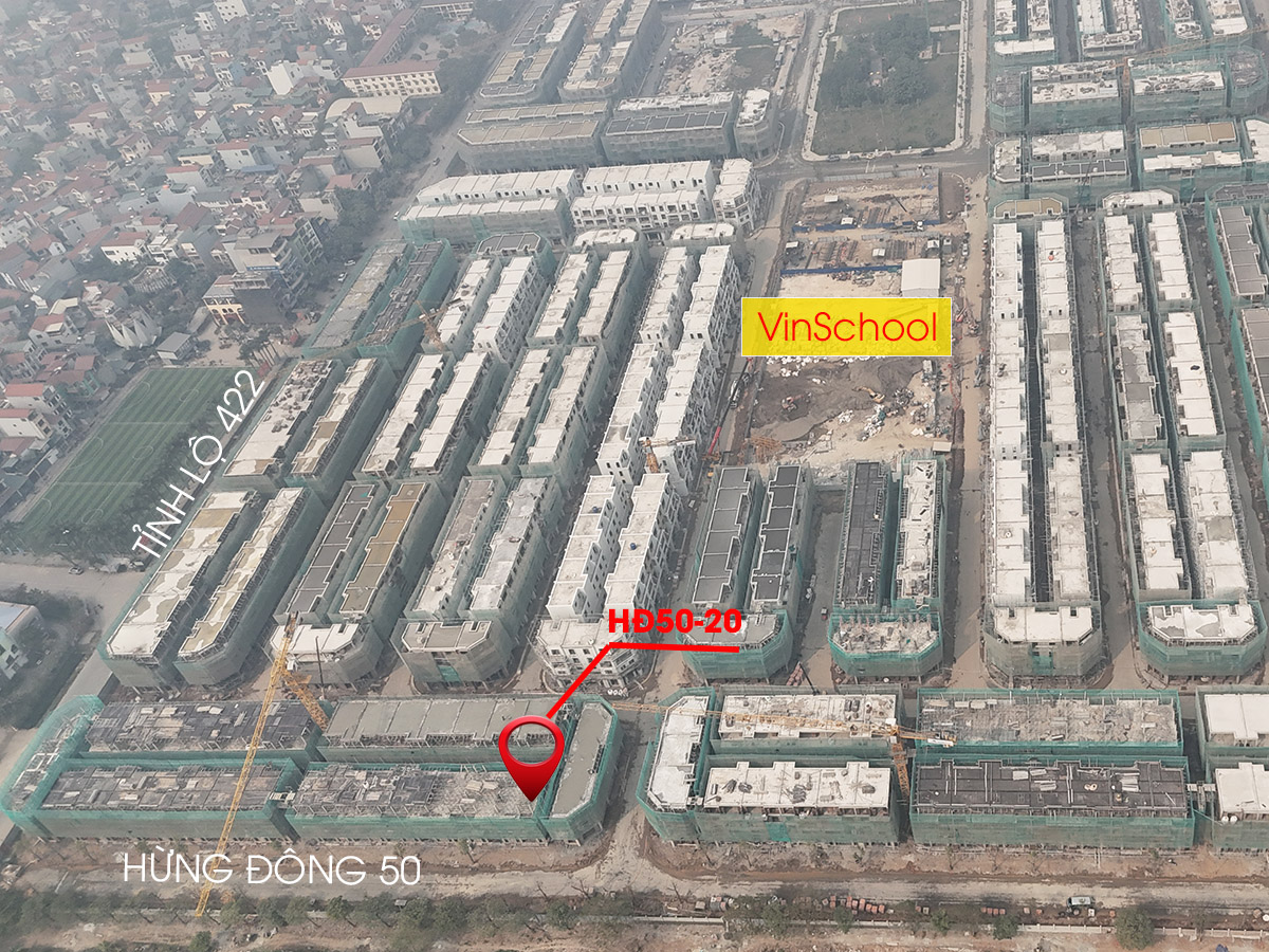 Bán liền kề Vinhomes Đan Phượng HĐ50-20, 120m2, căn áp Góc, mặt đường 17m, Gần VinSchool, Giá CỰC RẺ