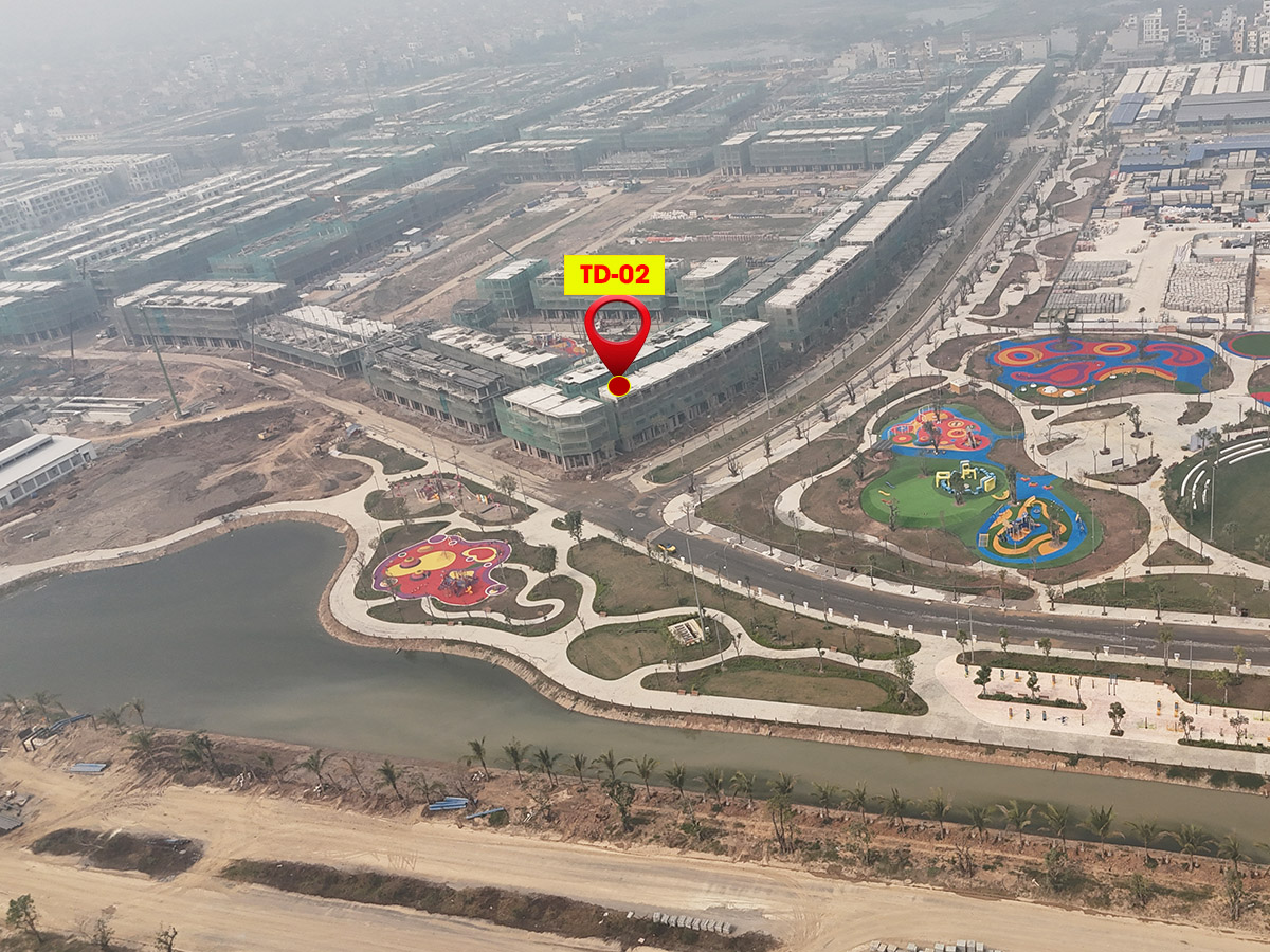 Bán liền kề áp Góc, phân khu Hừng Đông, Vinhomes Đan Phượng, TD-02: 152m2, View 2 Công Viên, Hồ Điều Hoà - Đinh Cao Kinh Doanh