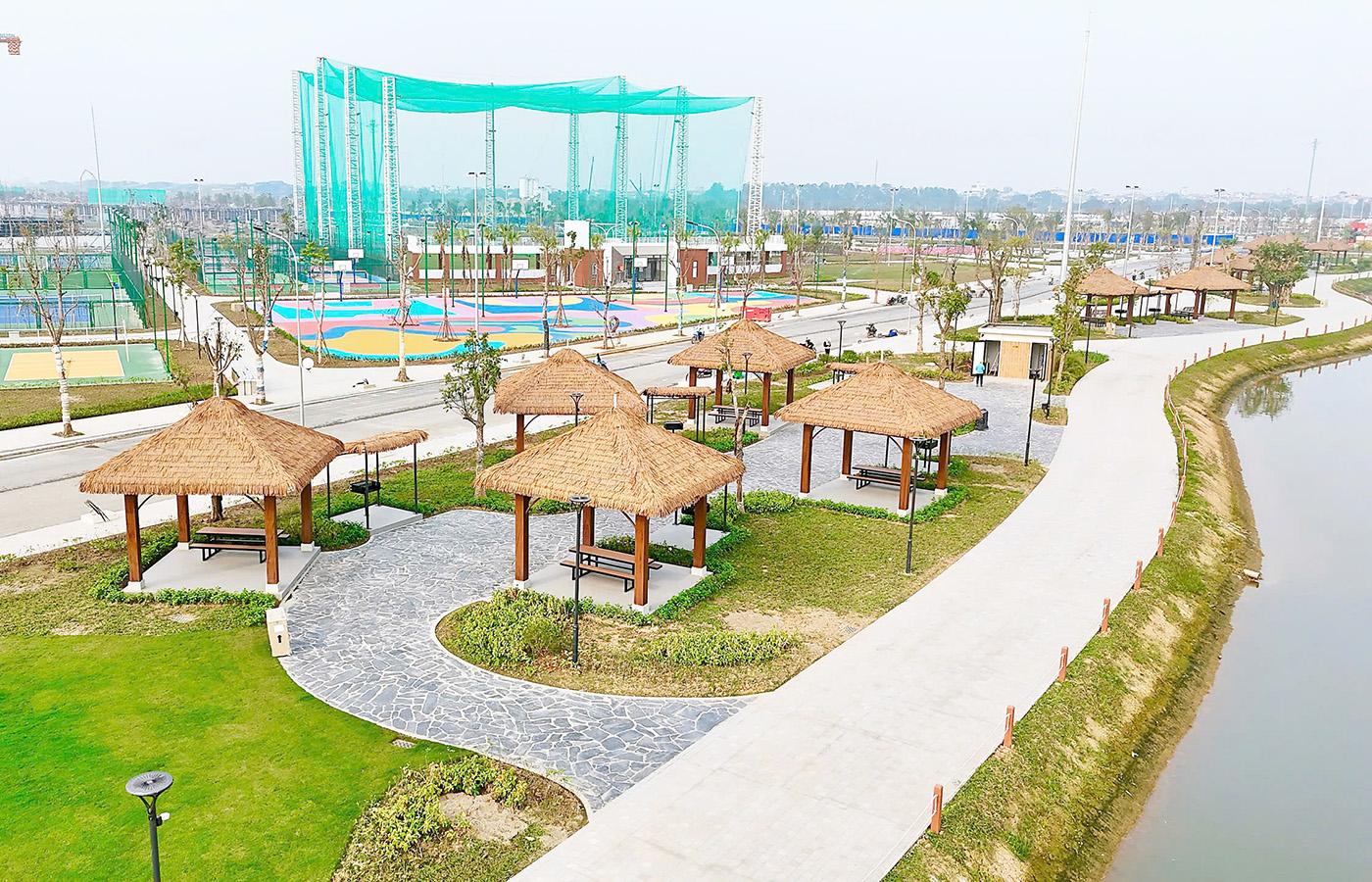 Chuỗi công viên chủ đề tại Vinhomes Wonder City Đan Phượng