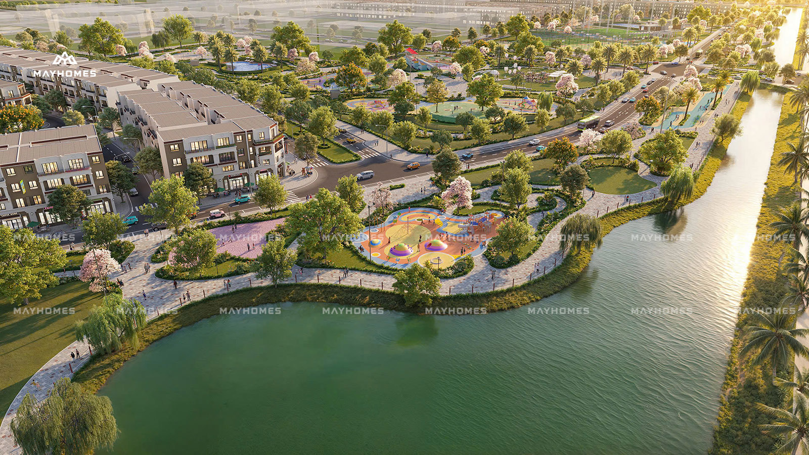 Hồ điều hòa vinhomes Đan Phượng