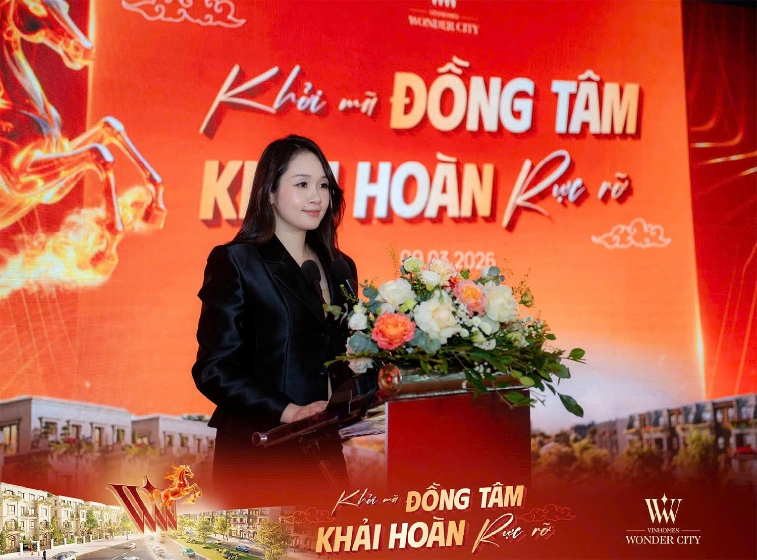 Mayhomes bùng nổ tại sự kiện Kick Off Vinhomes Wonder City - “Khởi mã đồng tâm, khải hoàn rực rỡ”