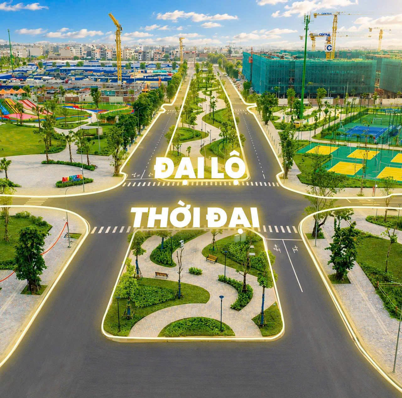 Đại lộ Thời Đại tại Vinhomes Wonder City tháng 8/2026.