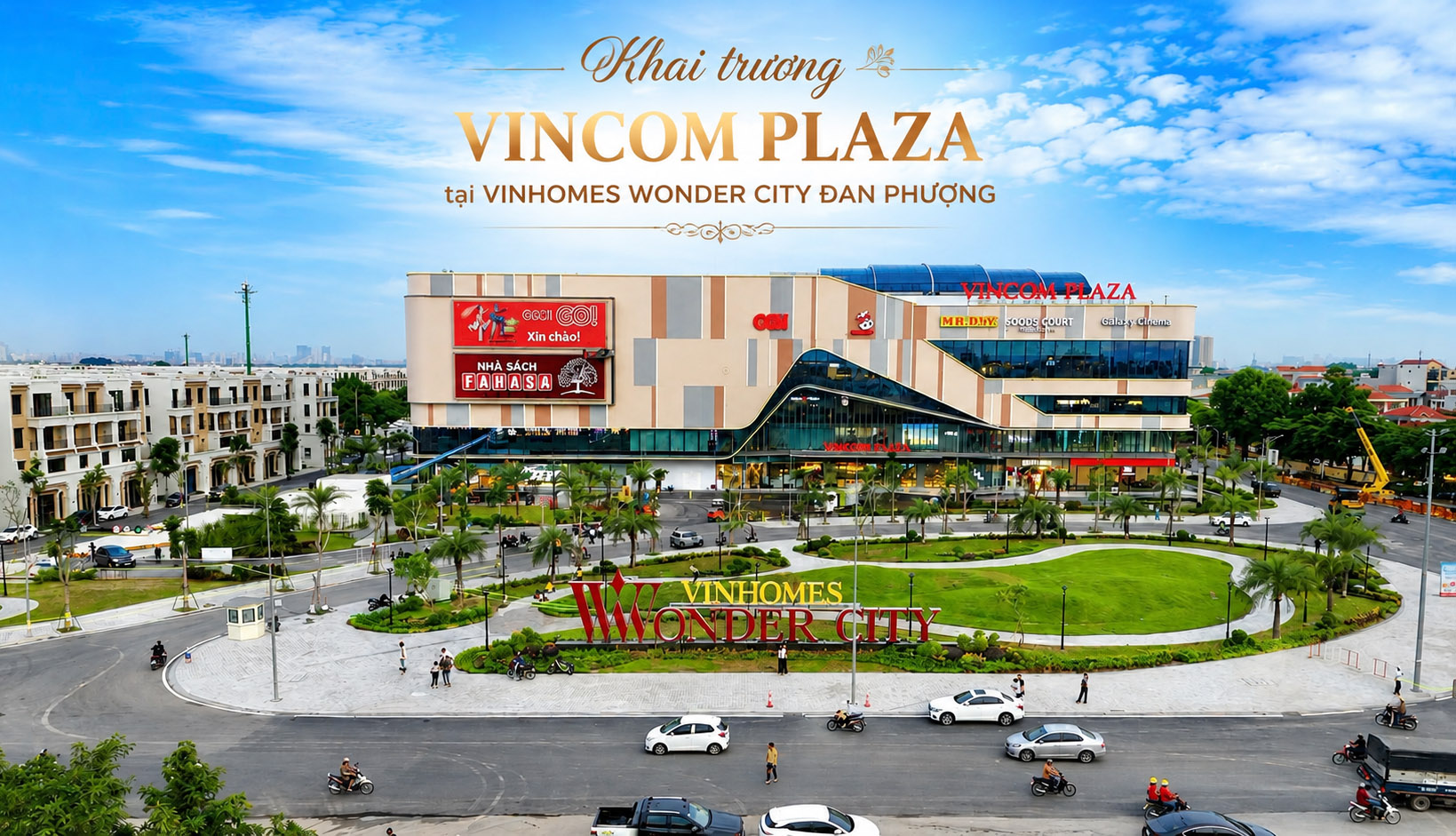 Vincom Plaza Đan Phượng chính thức khai trương: Vinhomes Wonder City bước vào nhịp sống đô thị mới Vincom Plaza Đan Phượng chính thức khai trương: Vinhomes Wonder City bước vào nhịp sống đô thị mới