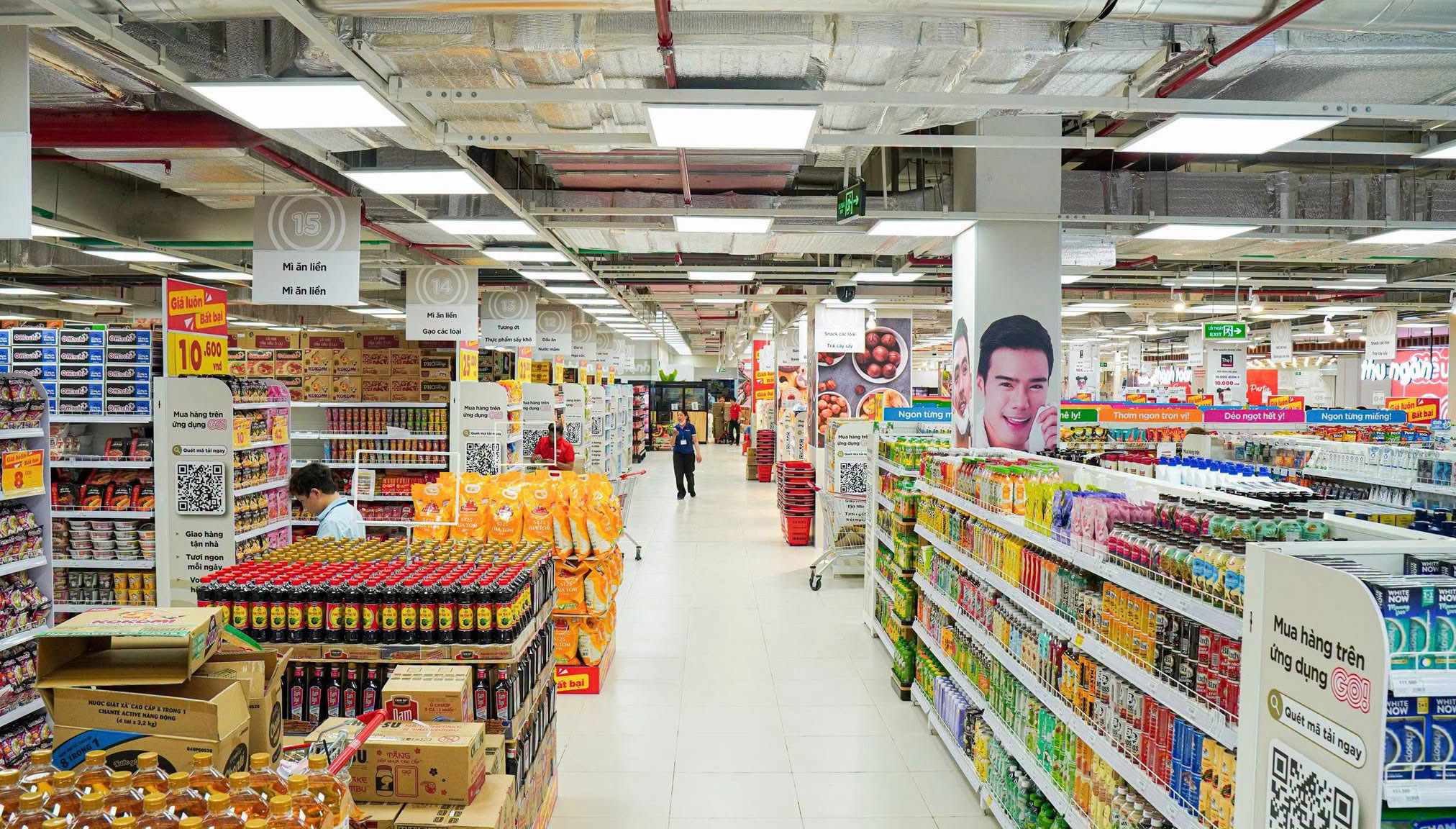 Sự xuất hiện của GO! giúp cư dân có thể đáp ứng nhu cầu mua sắm thiết yếu ngay trong nội khu đại đô thị, thay vì phải di chuyển xa đến các khu vực trung tâm khác.