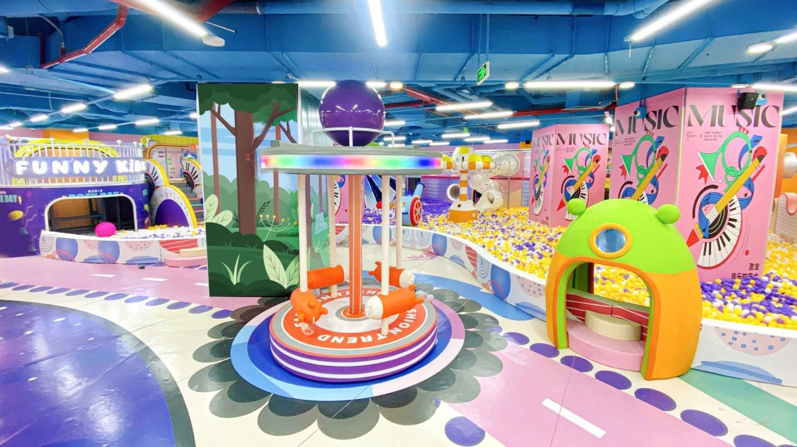 Khu vui chơi trẻ em Funny Kids trong Vincom Plaza Đan Phượng
