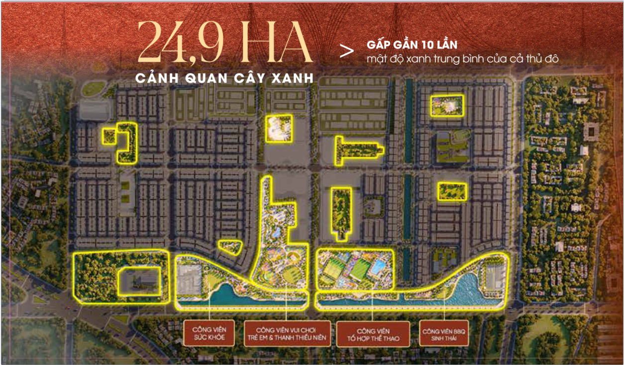 Tổng quan về tiện ích của Vinhomes Wonder City Đan Phượng