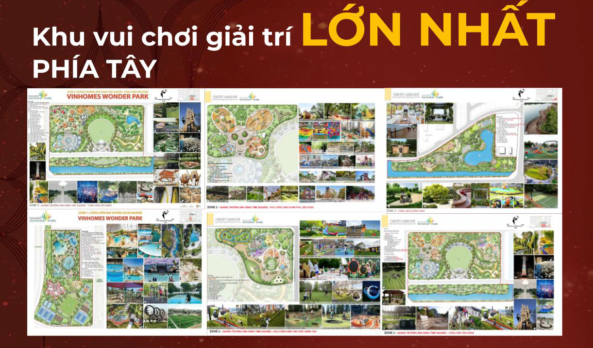 Khu vui chơi giải trí bậc nhất phía Tây Hà Nội - Vinhomes Wonder city