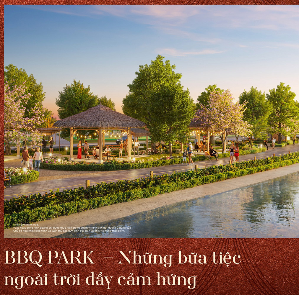 Trải nghiệm công viên BBQ tại Vinhomes Đan Phượng