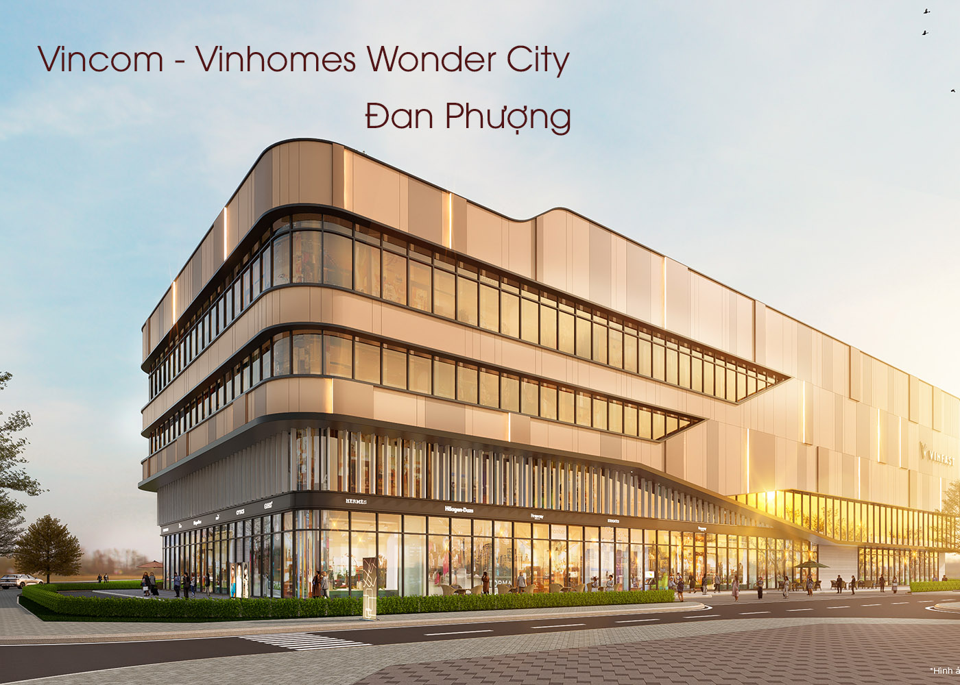 Vincom Plaza Vinhomes Wonder City Đan Phượng - Biểu tượng giải trí & mua sắm mới tại phía tây Hà Nội
